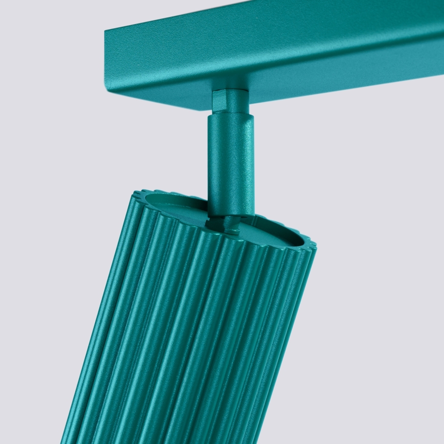 Brilagi - Oprawa punktowa LED CRESTO 2xGU10/10W/230V turkusowa