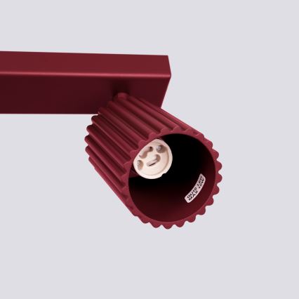 Brilagi - Oprawa punktowa LED CRESTO 3xGU10/10W/230V bordowy
