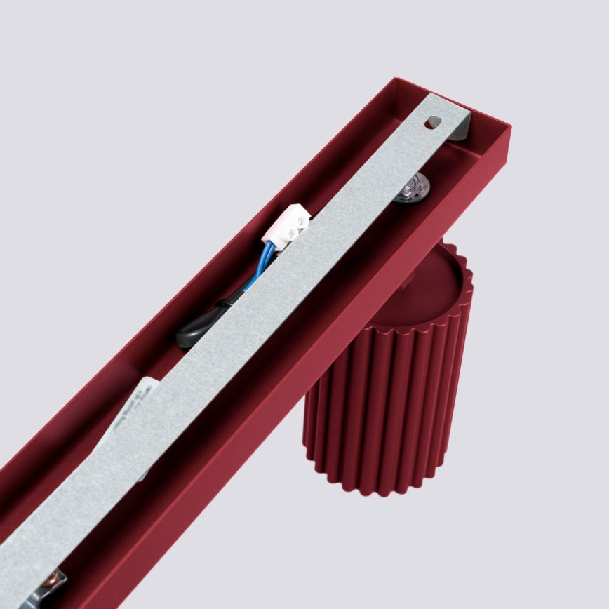 Brilagi - Oprawa punktowa LED CRESTO 3xGU10/10W/230V bordowy