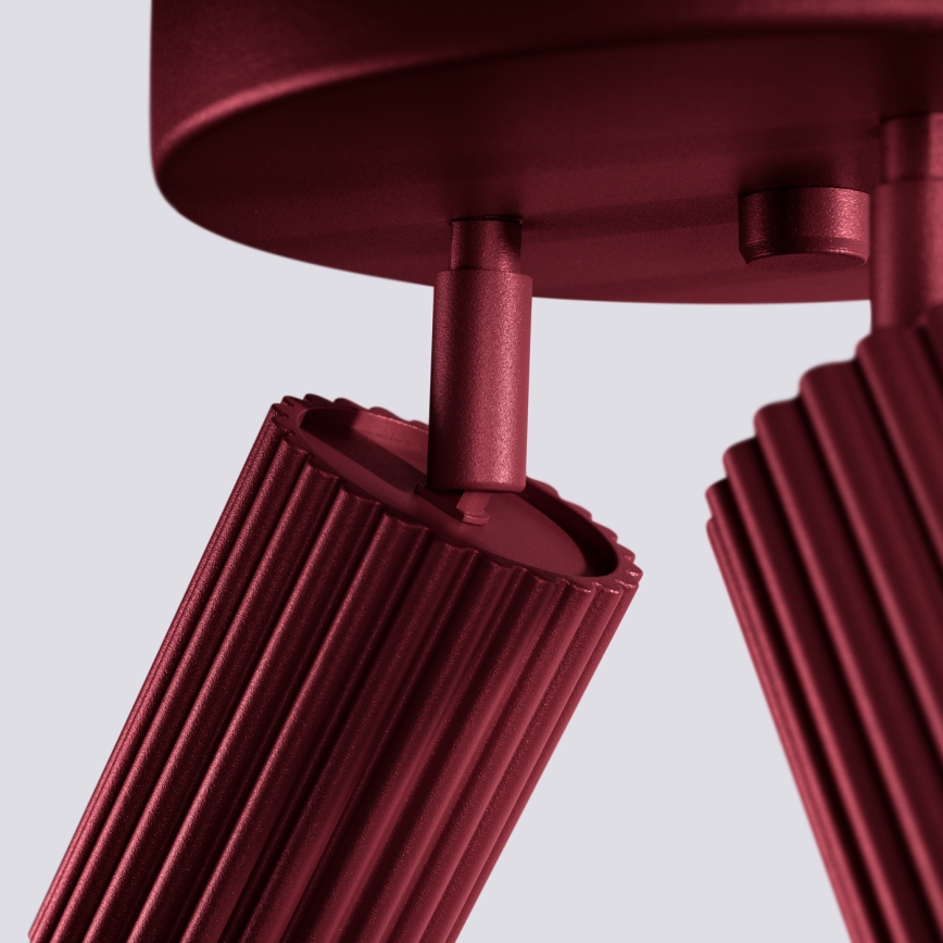 Brilagi - Oprawa punktowa LED CRESTO 3xGU10/10W/230V bordowy