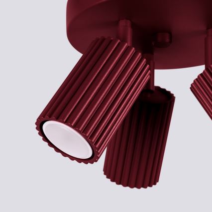 Brilagi - Oprawa punktowa LED CRESTO 3xGU10/10W/230V bordowy