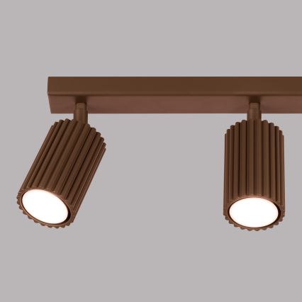 Brilagi - Oprawa punktowa LED CRESTO 3xGU10/10W/230V brązowa