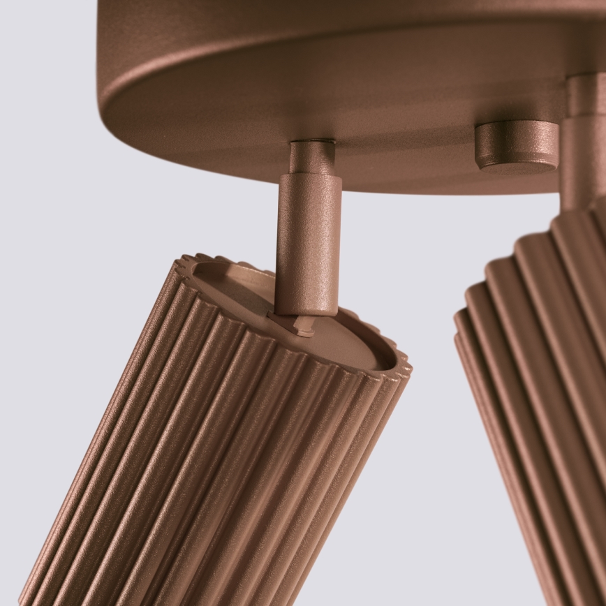 Brilagi - Oprawa punktowa LED CRESTO 3xGU10/10W/230V brązowa