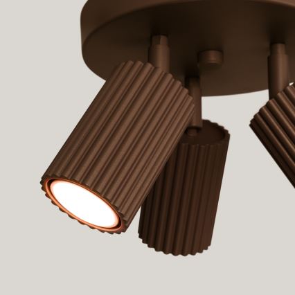 Brilagi - Oprawa punktowa LED CRESTO 3xGU10/10W/230V brązowa