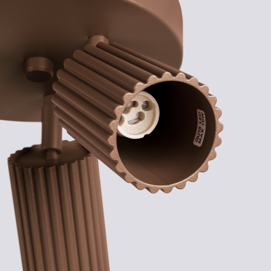 Brilagi - Oprawa punktowa LED CRESTO 3xGU10/10W/230V brązowa