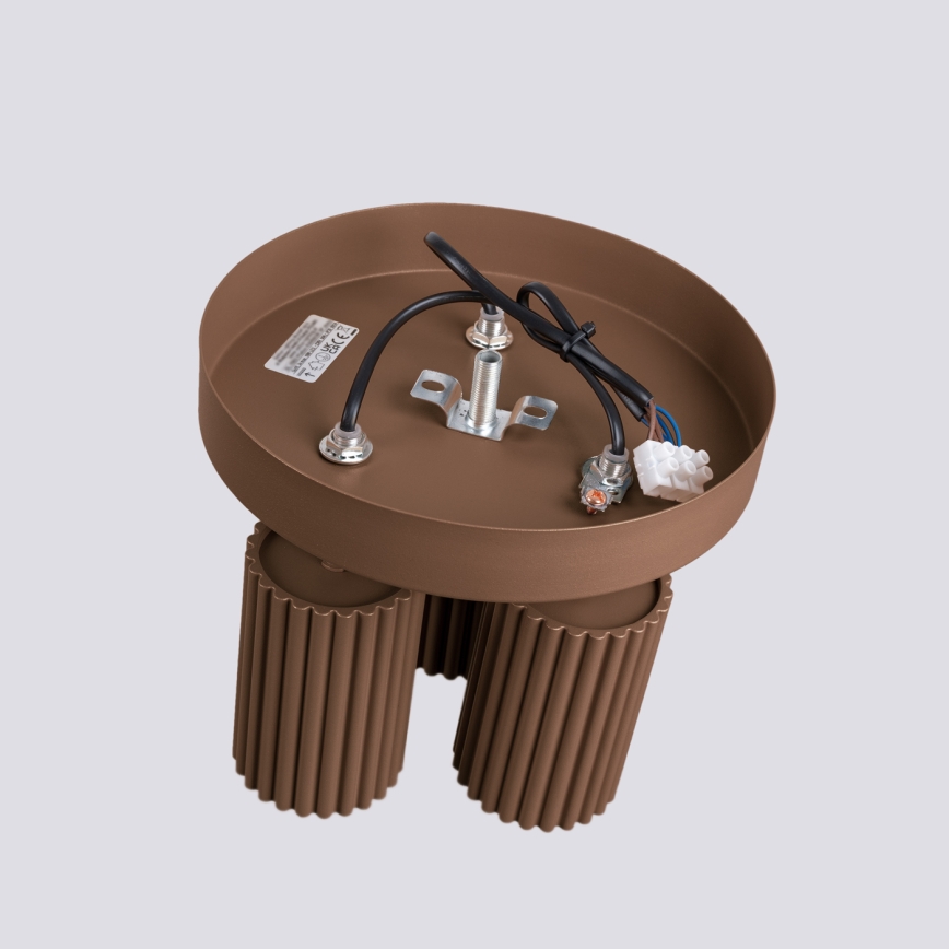 Brilagi - Oprawa punktowa LED CRESTO 3xGU10/10W/230V brązowa