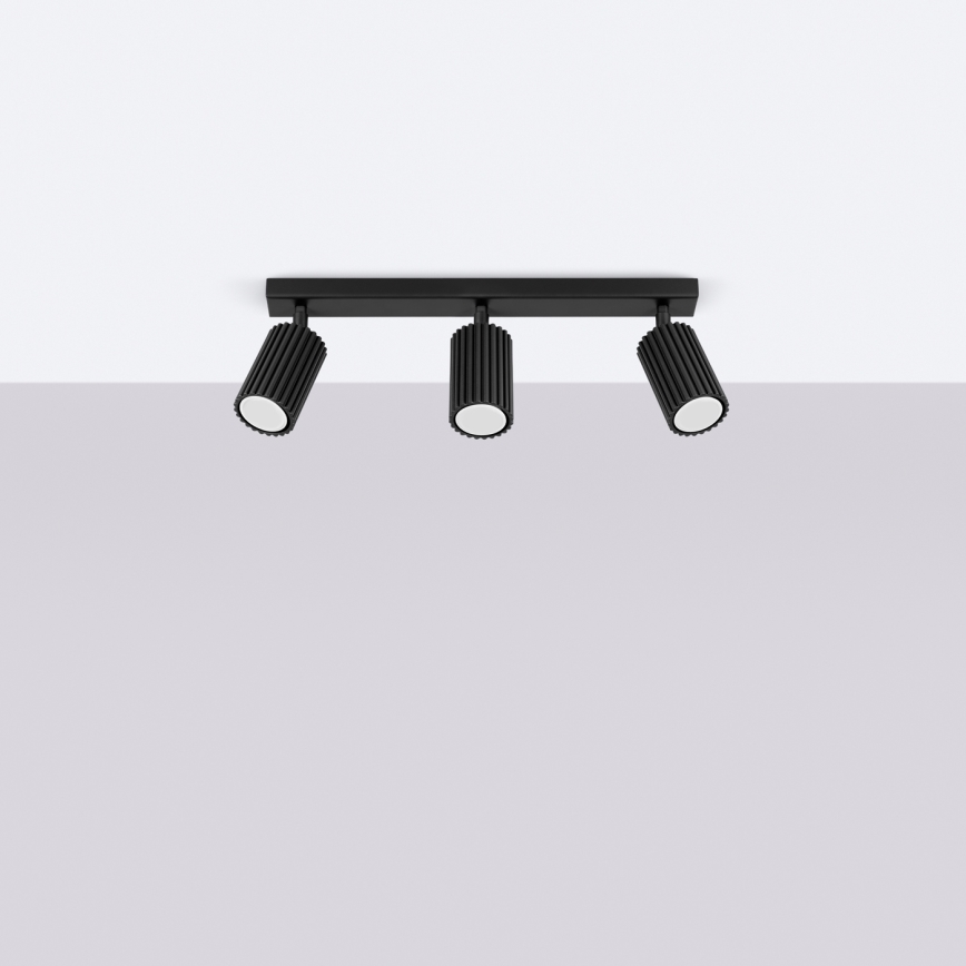 Brilagi - Oprawa punktowa LED CRESTO 3xGU10/10W/230V czarna