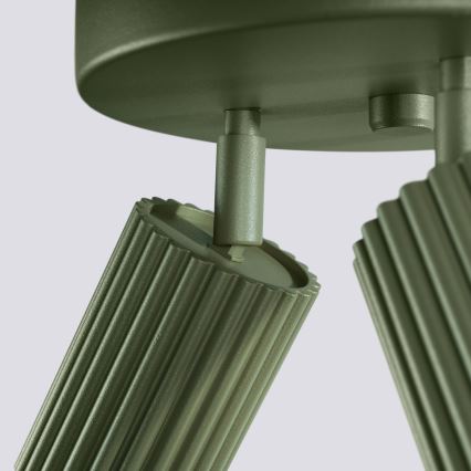 Brilagi - Oprawa punktowa LED CRESTO 3xGU10/10W/230V zielona