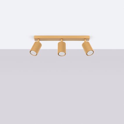 Brilagi - Oprawa punktowa LED CRESTO 3xGU10/10W/230V złota