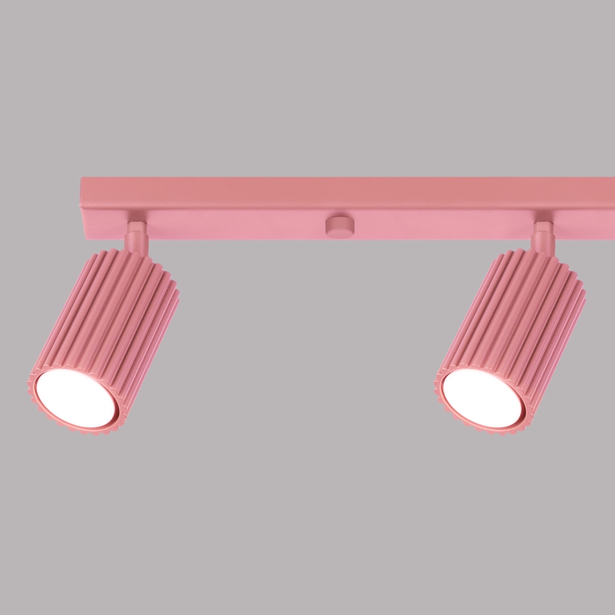 Brilagi - Oprawa punktowa LED CRESTO 4xGU10/10W/230V różowa