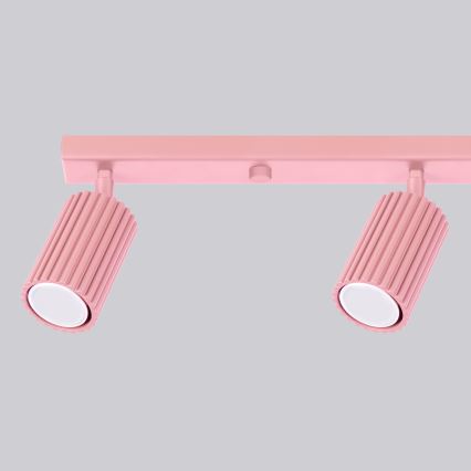 Brilagi - Oprawa punktowa LED CRESTO 4xGU10/10W/230V różowa