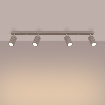 Brilagi - Oprawa punktowa LED CRESTO 4xGU10/10W/230V taupe