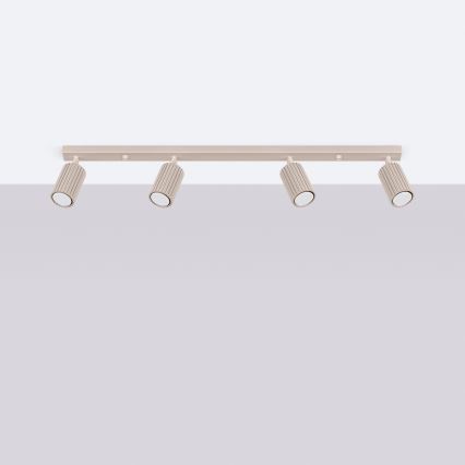 Brilagi - Oprawa punktowa LED CRESTO 4xGU10/10W/230V taupe