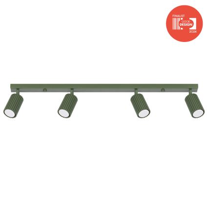 Brilagi - Oprawa punktowa LED CRESTO 4xGU10/10W/230V zielona