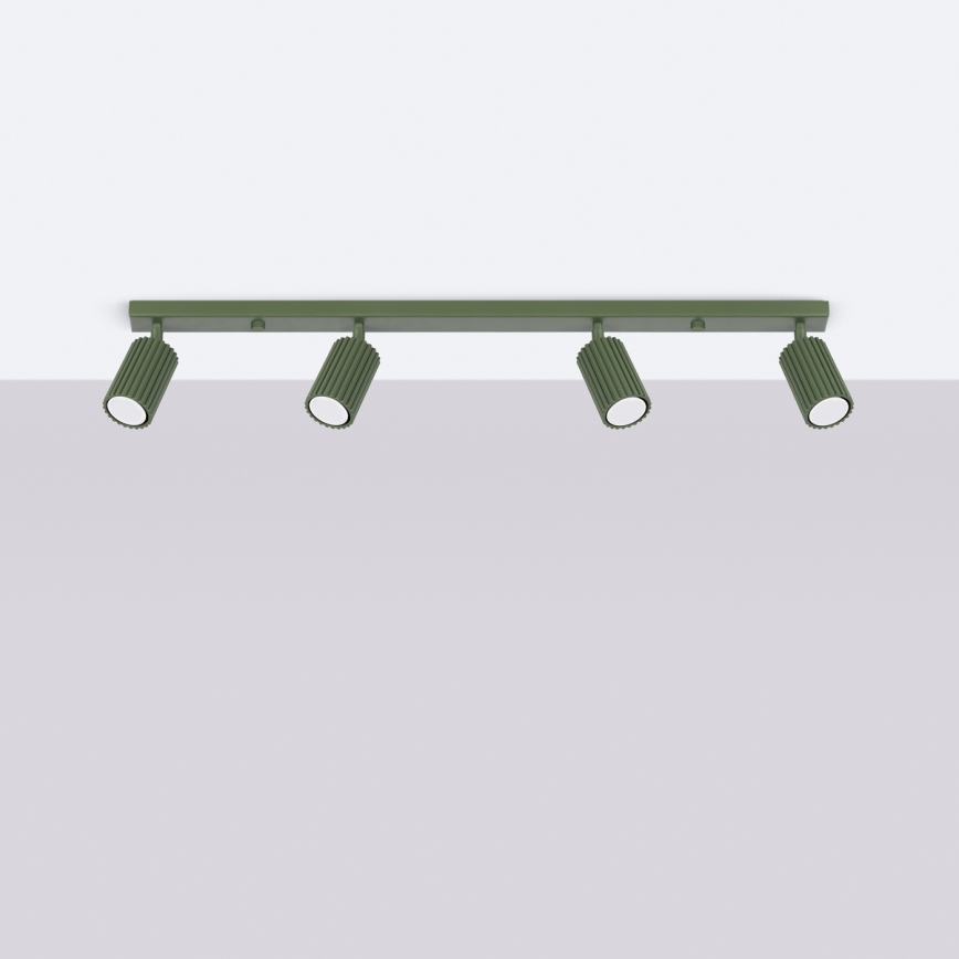 Brilagi - Oprawa punktowa LED CRESTO 4xGU10/10W/230V zielona