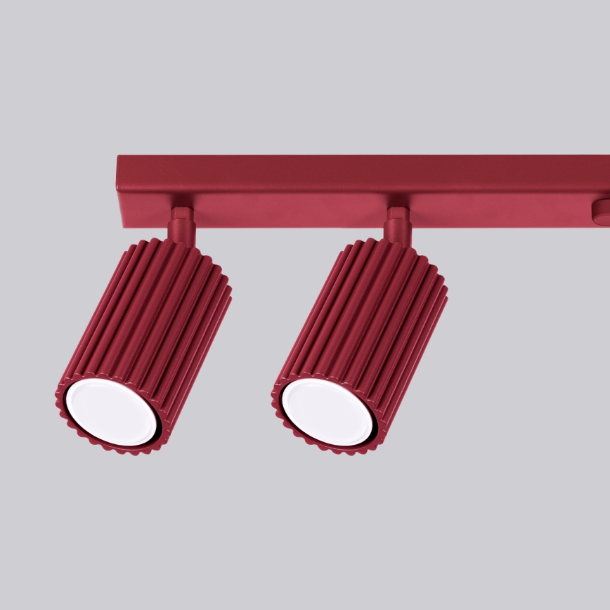 Brilagi - Oprawa punktowa LED CRESTO 6xGU10/10W/230V bordowa
