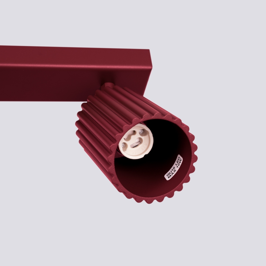 Brilagi - Oprawa punktowa LED CRESTO 6xGU10/10W/230V bordowa