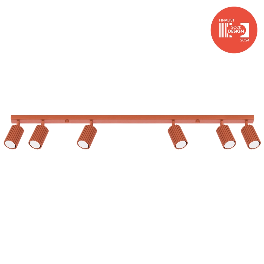 Brilagi - Oprawa punktowa LED CRESTO 6xGU10/10W/230V czerwona