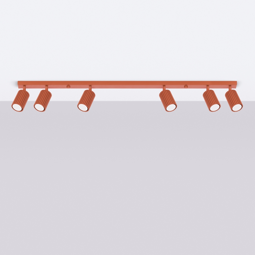 Brilagi - Oprawa punktowa LED CRESTO 6xGU10/10W/230V czerwona