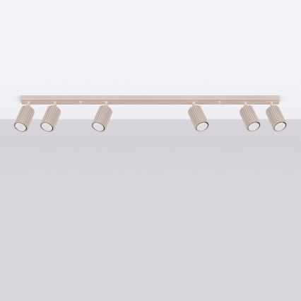 Brilagi - Oprawa punktowa LED CRESTO 6xGU10/10W/230V taupe