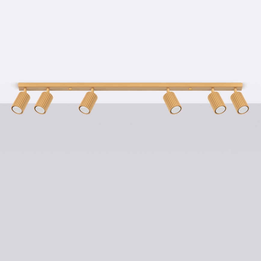 Brilagi - Oprawa punktowa LED CRESTO 6xGU10/10W/230V złota