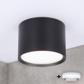 BRILAGI - Oprawa punktowa LED do łazienki SMOOTH 1xGX53/15W/230V 60x82 mm czarna IP54