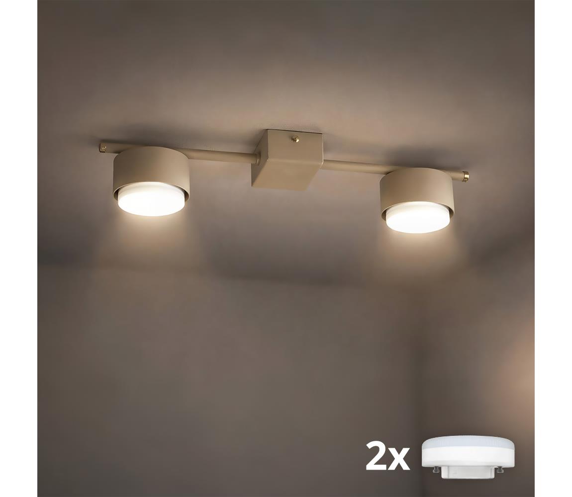 Brilagi - Oprawa punktowa LED MONO 2xGX53/13W/230V beżowa