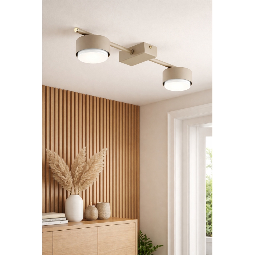 Brilagi - Oprawa punktowa LED MONO 2xGX53/30W/230V beżowa