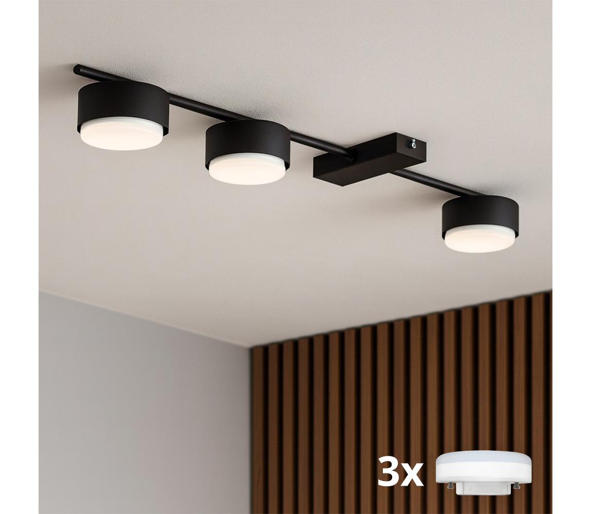 Brilagi - Oprawa punktowa LED MONO 3xGX53/13W/230V czarna