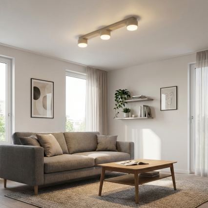 Brilagi - Oprawa punktowa LED MONO 3xGX53/30W/230V beżowa