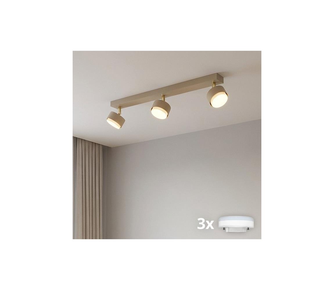 Brilagi - Oprawa punktowa LED MONO 3xGX53/30W/230V beżowa