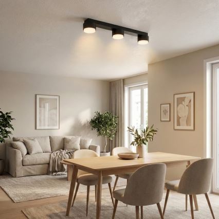 Brilagi - Oprawa punktowa LED MONO 3xGX53/30W/230V czarna
