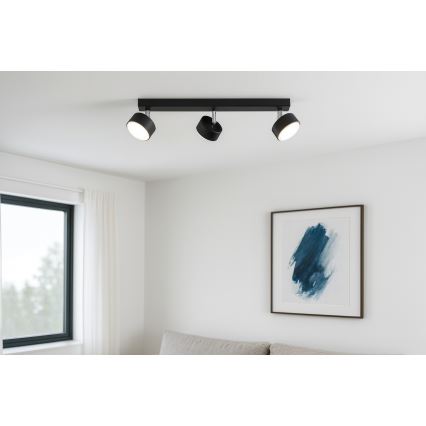 Brilagi - Oprawa punktowa LED MONO 3xGX53/30W/230V czarna