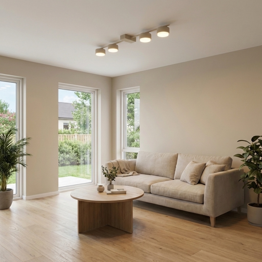 Brilagi - Oprawa punktowa LED MONO 4xGX53/30W/230V beżowa