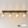 Brilagi - Oprawa punktowa LED RGB+CCT z funkcją ściemniania AURA LUX 4xGX53/14W/230V 2700-6500K Wi-Fi Tuya czarny/złoty