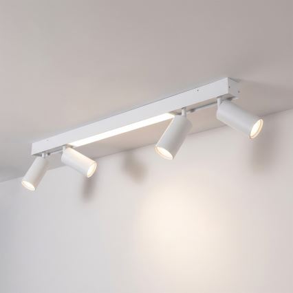 Brilagi - Oprawa punktowa LED SELE 4xGU10/30W/230V + LED/20W biała