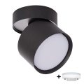 BRILAGI - Oprawa punktowa LED SMOOTH TILTY 1xGX53/15W/230V czarna