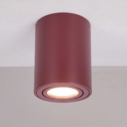 BRILAGI - Oprawa punktowa MIA 1xGU10/30W/230V 100x80 mm bordowy