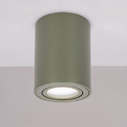 BRILAGI - Oprawa punktowa MIA 1xGU10/30W/230V 100x80 mm ciemnozielona