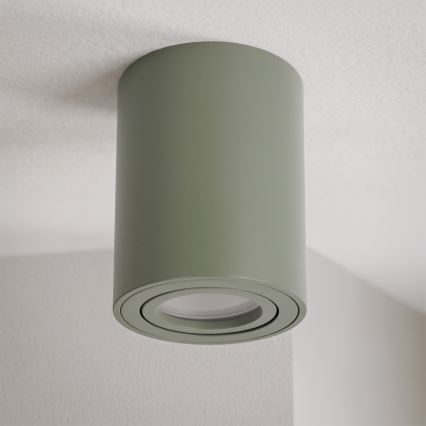 BRILAGI - Oprawa punktowa MIA 1xGU10/30W/230V 100x80 mm ciemnozielona