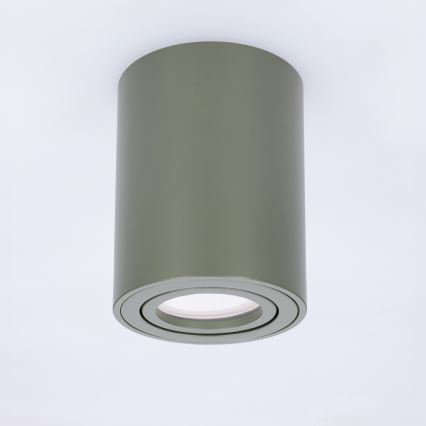 BRILAGI - Oprawa punktowa MIA 1xGU10/30W/230V 100x80 mm ciemnozielona