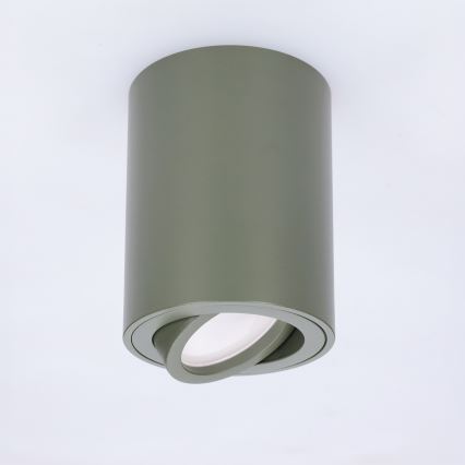 BRILAGI - Oprawa punktowa MIA 1xGU10/30W/230V 100x80 mm ciemnozielona