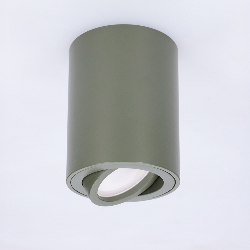 BRILAGI - Oprawa punktowa MIA 1xGU10/30W/230V 100x80 mm ciemnozielona