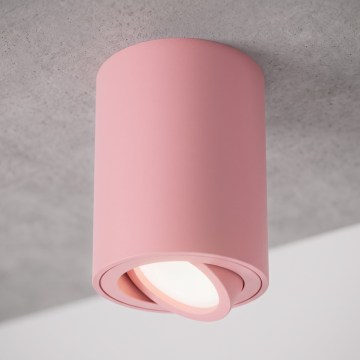 BRILAGI - Oprawa punktowa MIA 1xGU10/30W/230V 100x80 mm różowa