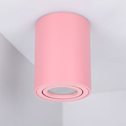 BRILAGI - Oprawa punktowa MIA 1xGU10/30W/230V 100x80 mm różowa