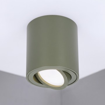 BRILAGI - Oprawa punktowa MIA 1xGU10/30W/230V 84x80 mm ciemnozielona