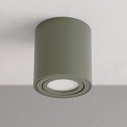BRILAGI - Oprawa punktowa MIA 1xGU10/30W/230V 84x80 mm ciemnozielona
