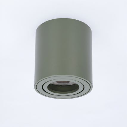 BRILAGI - Oprawa punktowa MIA 1xGU10/30W/230V 84x80 mm ciemnozielona