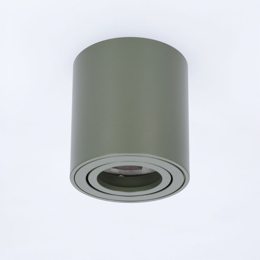 BRILAGI - Oprawa punktowa MIA 1xGU10/30W/230V 84x80 mm ciemnozielona
