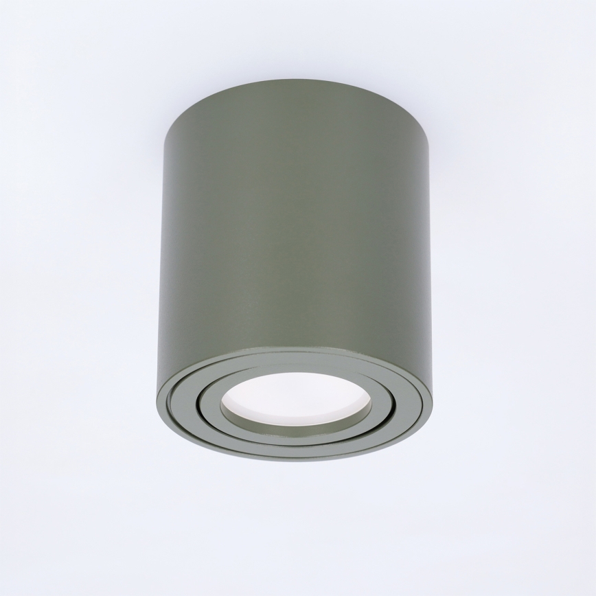 BRILAGI - Oprawa punktowa MIA 1xGU10/30W/230V 84x80 mm ciemnozielona